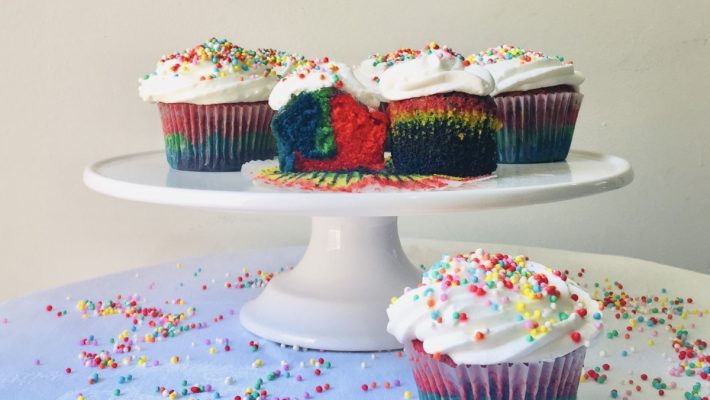 cupcake rainbow